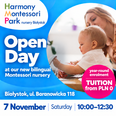 Dzień otwarty Harmony Montessori Park
